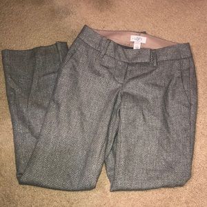 Loft Sparkle Tweed wool lined pants- Marisa Pants
